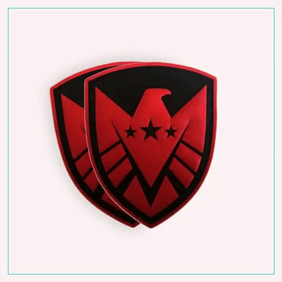 Marvel Avengers Shield Λογότυπο Στρατιωτικό τακτικό PVC Patch Ρούχα Αξεσουάρ Velcro
