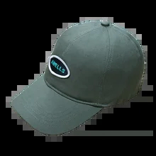 Υψηλού προφίλ στέμμα κεντημένο logo καπέλο με βαμβάκι sweatband
