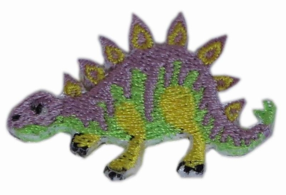Σίδηρος PMS Pantone στο λογότυπο ξηρό αναγεννόμενο 9C δεινοσαύρων μπαλωμάτων κεντητικής