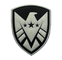 Marvel Avengers Shield Λογότυπο Στρατιωτικό τακτικό PVC Patch Ρούχα Αξεσουάρ Velcro
