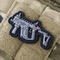 Συνήθειας μίνι μαλακός σίδηρος μπαλωμάτων PVC ηθικού σειράς πυροβόλων όπλων KRISS διανυσματικός στο μπάλωμα