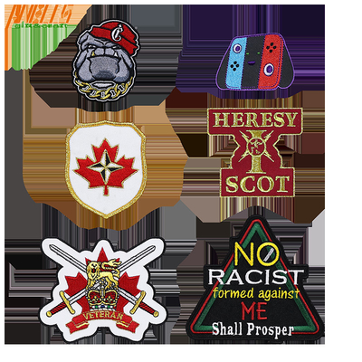 Ένδυση Custom Cartoon Custom Logo Embroidery Patches για παιδιά ρούχα και καπέλα