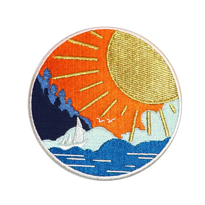 Προσαρμοσμένο σίδερο σε κεντήματα Patches ζώα σήματα κεντήματα Logo Patch