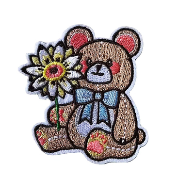 Custom Fabric Embroidered Patch Badges Iron on Embroidery Patches clothing Woven Patch (Συνημμένα ράμματα για ρούχα)