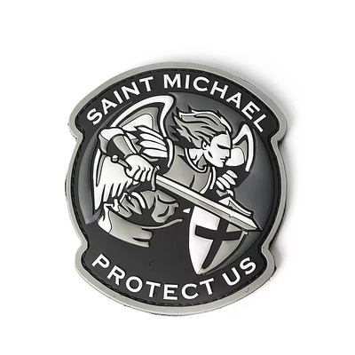 Προσαρμοσμένο λογότυπο 3D PVC Patches ρούχα ένδυμα Εμφασμένο δημιουργεί ένα σχέδιο Σιλικόνη Patches Στρατιωτικά καπέλα