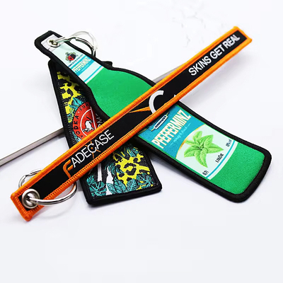 Πολυεστέρας Custom κεντημένο Keychain για αναγνώριση των εργαζομένων