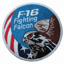 4» σίδηρος γερακιών πάλης F-16 στα κεντημένα μπαλώματα