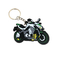 τρισδιάστατο λογότυπο συνήθειας αλυσίδων μοτοσικλετών λαστιχένιο βασικό για το δώρο προώθησης