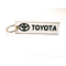 Toyota Custom Keychain Έμβιση Διπλής Πλευρής Αμαξοστοιχίας Δώρο Custom Logo Έμβιση Keychain